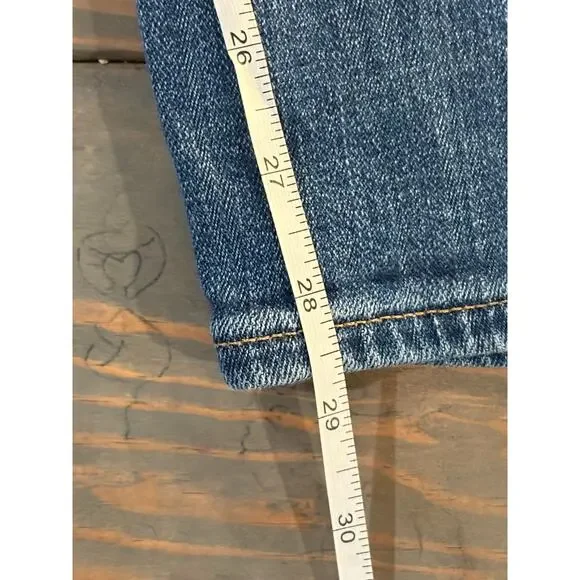 Lucky Brand Mid Rise Straight Sweet blue jeans women's size 14 - Picture 12 of 12